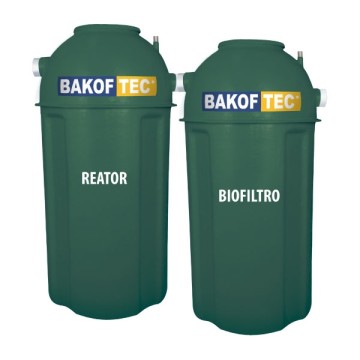 Reator e Biofiltro em P.R.F.V