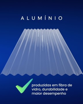 Telha Tipo Onda Alumínio